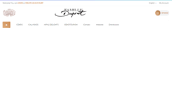 Desktop Screenshot of calvados-boutique.com